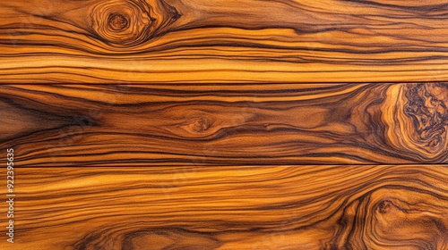 Teak wood grain, golden brown with dark streaks, macro shot, bright studio lighting