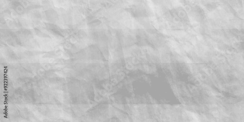 White paper crumpled texture. White wrinkled paper texture. Grunge concrete wall. Vintage blank wallpaper. panorama grunge wrinkly paper texture background, crumpled pattern texture. Top view.