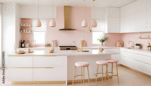 Photo interior modern design room 3d illustration