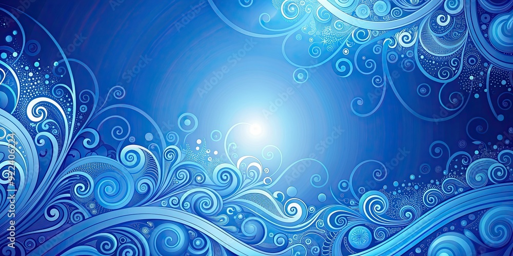 Abstract blue background with swirling patterns and gradients, blue, abstract, background, texture, design, modern, soft Abstract blue background with swirling patterns and gradients, blue, abstract, background, texture, design, modern, soft