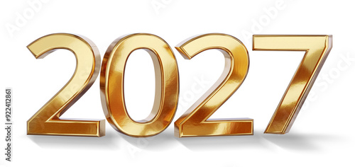 golden metallic year 2027, ...