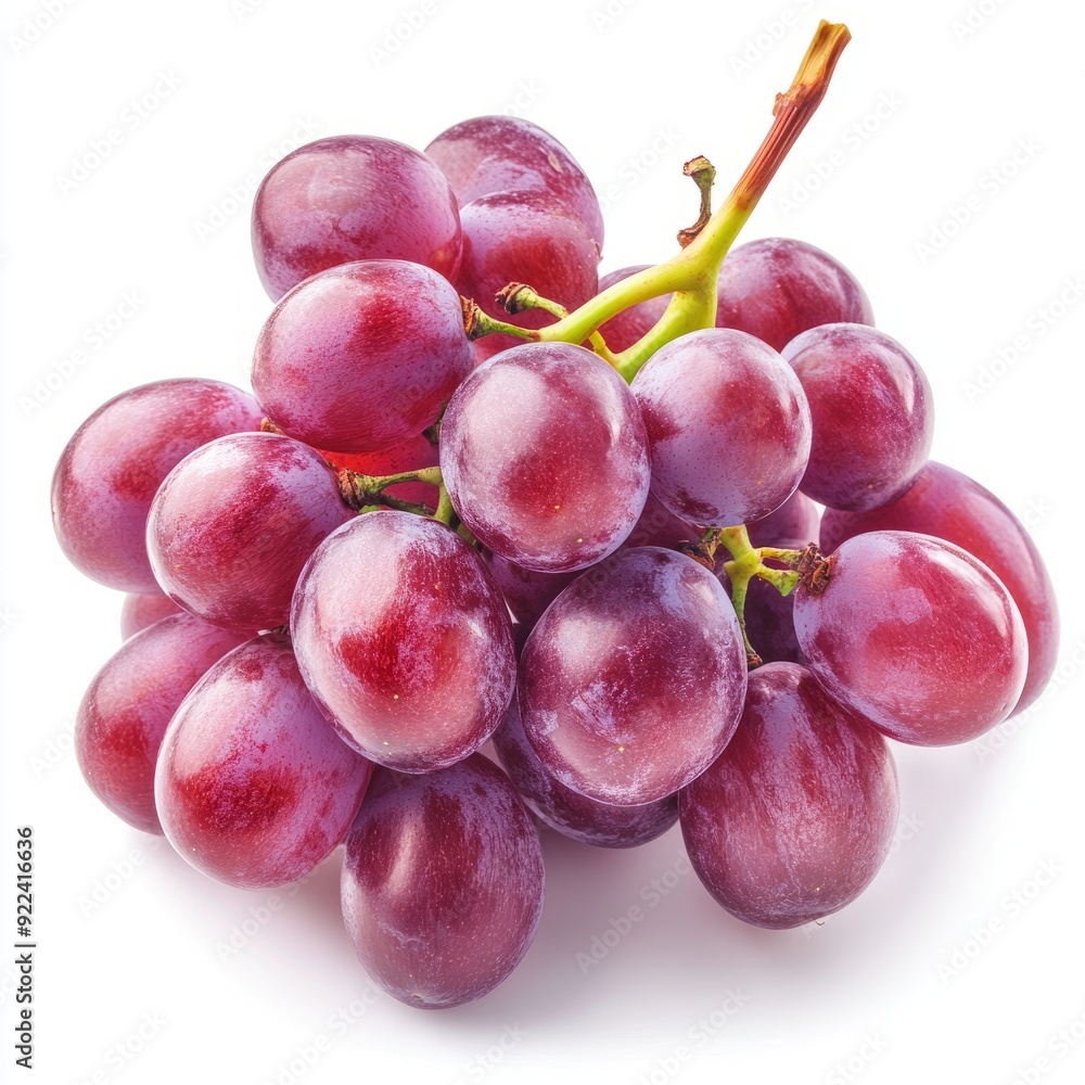 Close up of Fresh grape fruit on an isolated white background Close up of Fresh grape fruit on an isolated white background