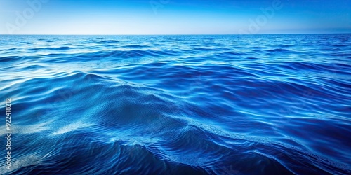 Blue ocean with rippling waves texture perfect for background asset, blue, ocean, waves, water, background, texture, tranquil, peaceful