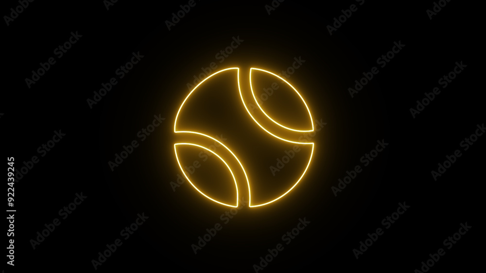 Neon Glowing icon design.frames sign. Vector illustration.