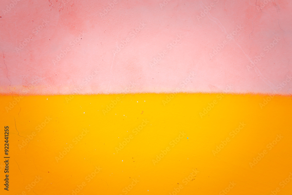A yellow and pink background with a yellow line A yellow and pink background with a yellow line