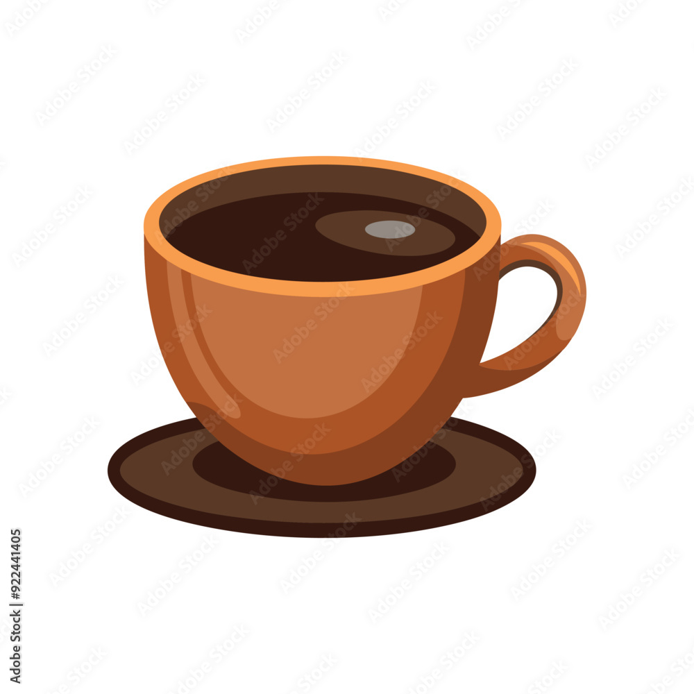 Coffee cup isolated vector template illustration Coffee cup isolated vector template illustration