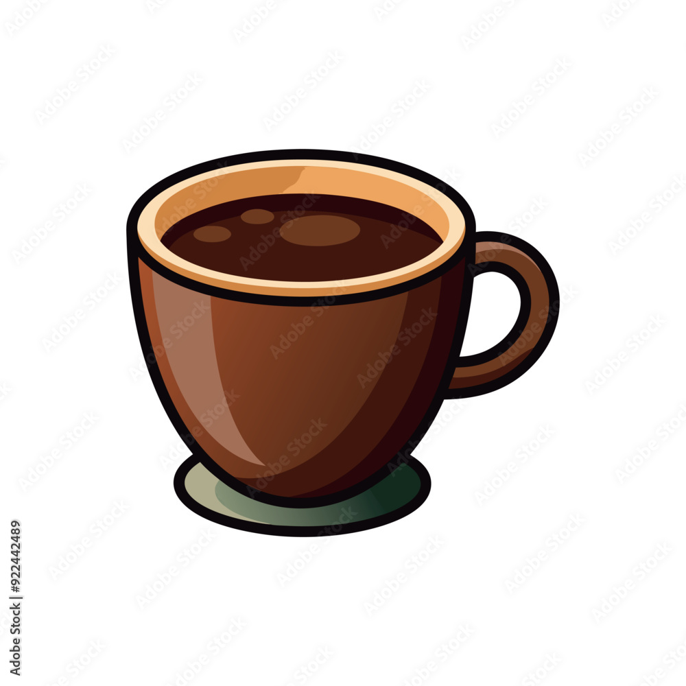 Coffee cup isolated vector template illustration Coffee cup isolated vector template illustration