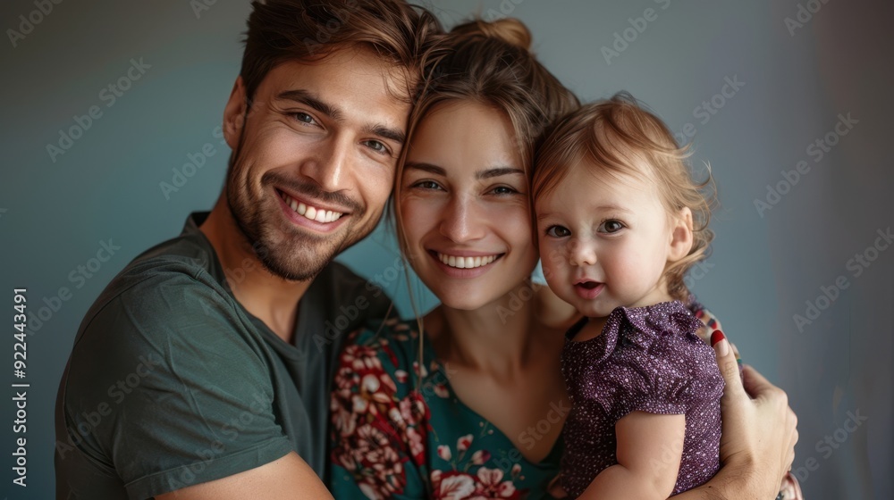 The Loving Family Portrait The Loving Family Portrait