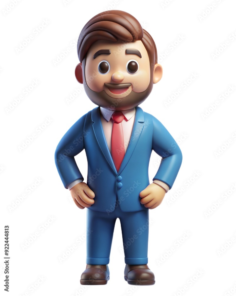Plastic Style Business Man Mascot Wearing a Suit and Tie for Business Branding: Engaging and Colourful Character for Graphic Design and Unique Branding, Letterheads,Posters,Business Cards Plastic Style Business Man Mascot Wearing a Suit and Tie for Business Branding: Engaging and Colourful Character for Graphic Design and Unique Branding, Letterheads,Posters,Business Cards