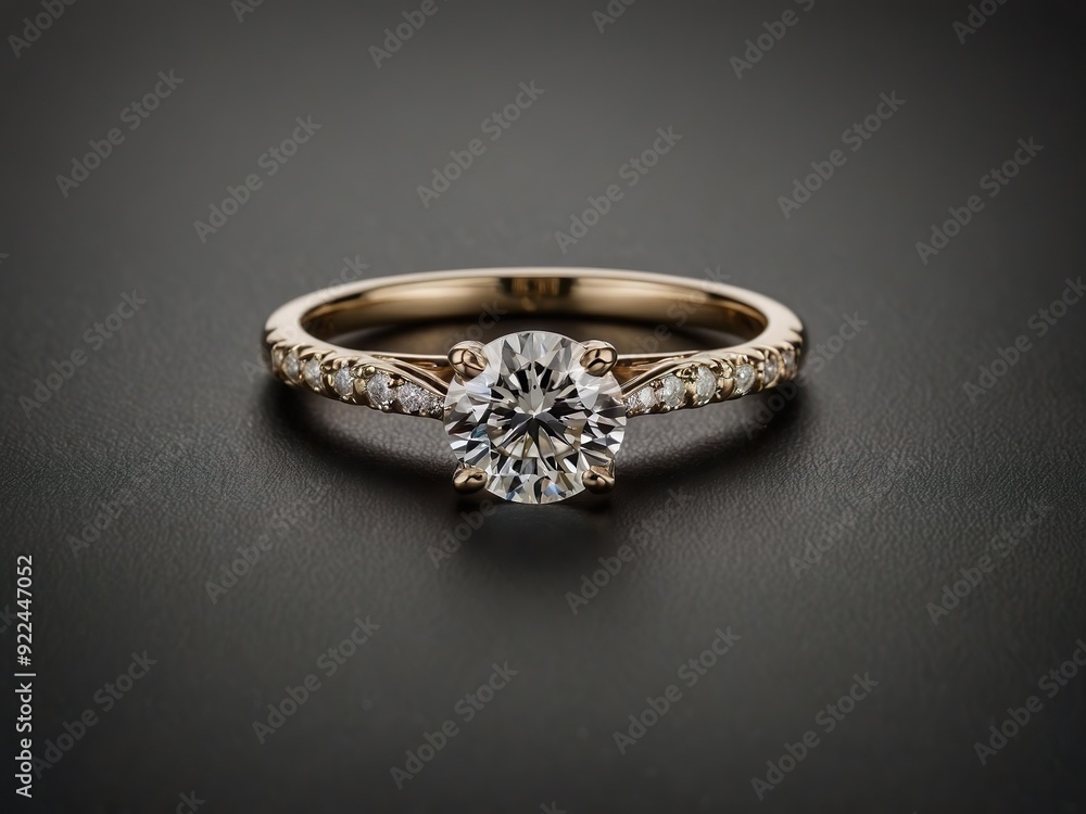 golden ring with diamonds golden ring with diamonds