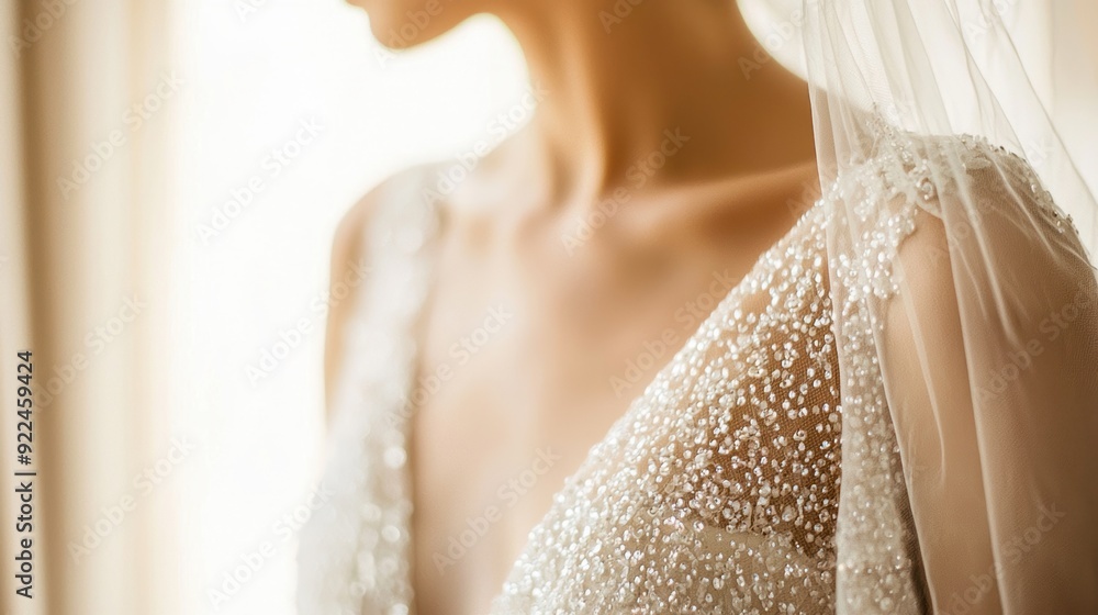 Asian bride wearing a modern bridal gown, combining classic elegance with contemporary style, celebrating cultural diversity Asian bride wearing a modern bridal gown, combining classic elegance with contemporary style, celebrating cultural diversity