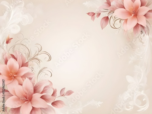 Soft beautiful design background template -3
