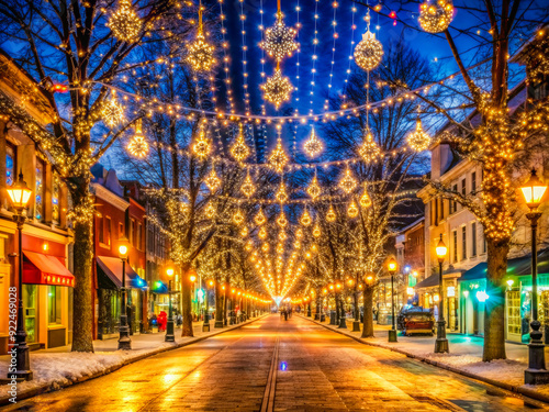 street in the night
