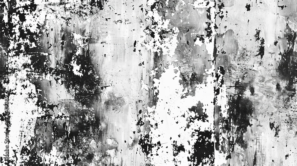 Distressed black and white grunge seamless texture Distressed black and white grunge seamless texture