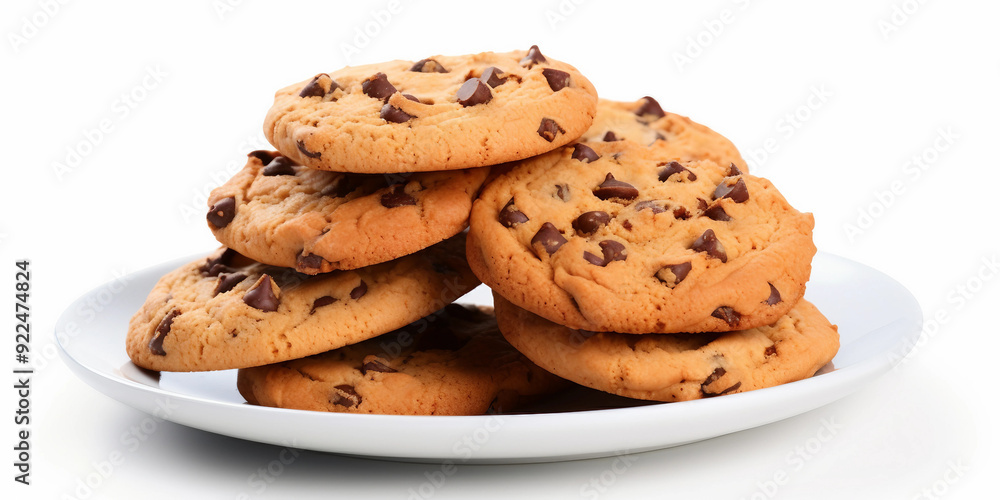 cookies Isolated white background cookies Isolated white background