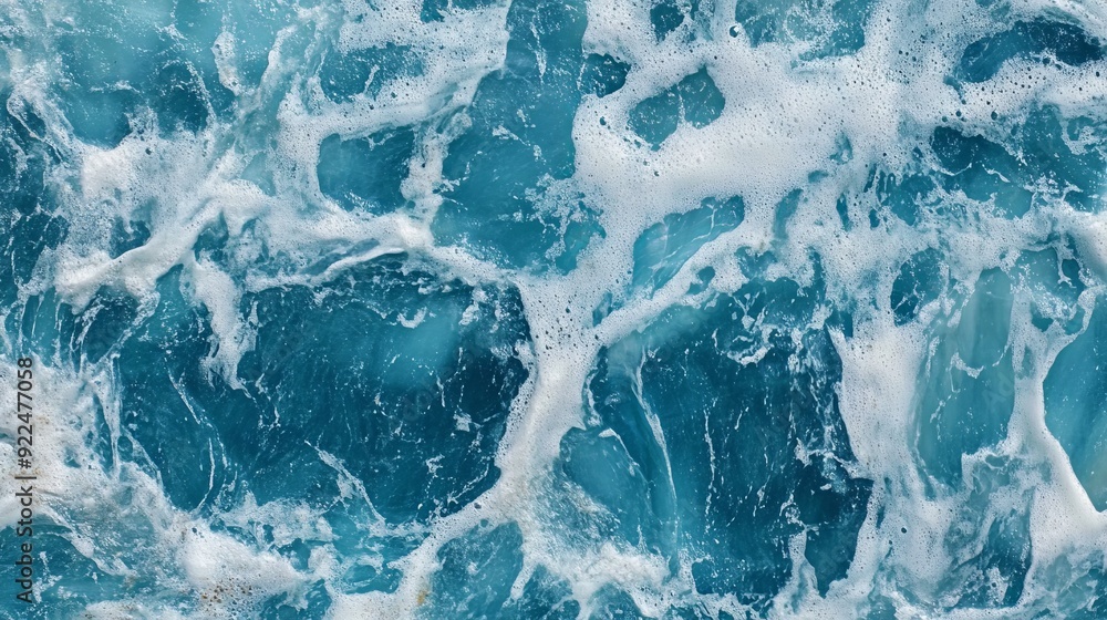 Obraz premium Turquoise Ocean Waves