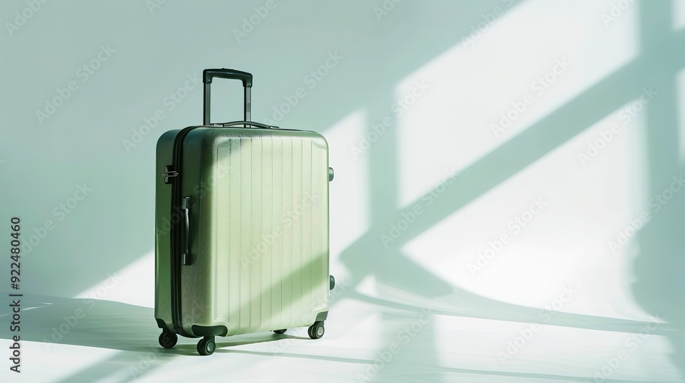 Luggage suitcase on white background Luggage suitcase on white background