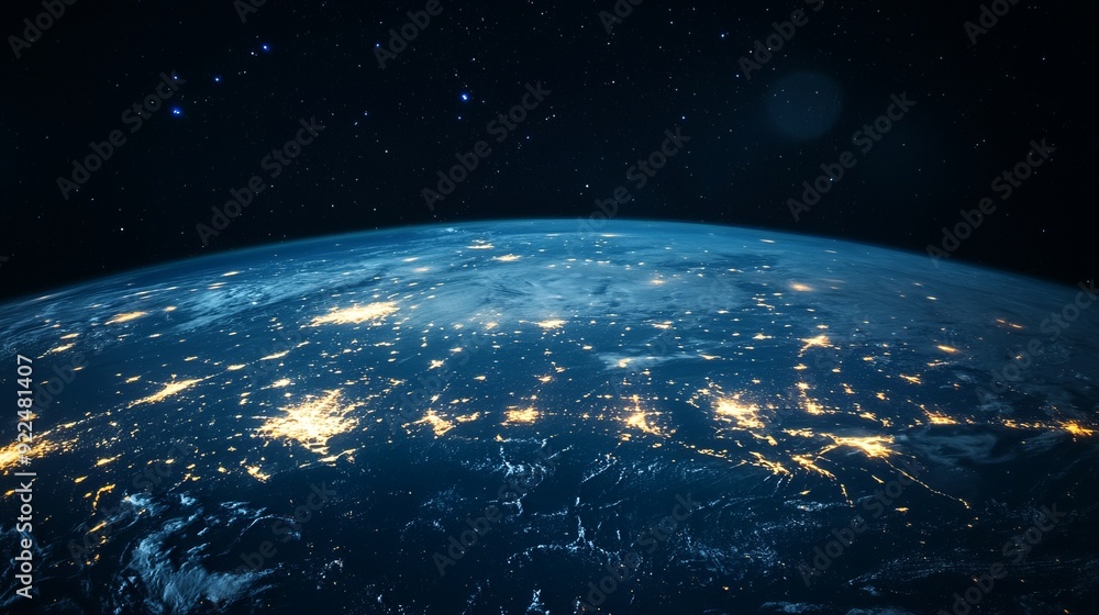 Obraz premium Earth from Space