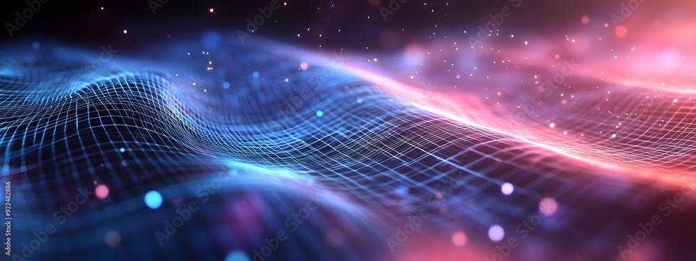 A digital web of lines and grids, representing the intricate network in data science A digital web of lines and grids, representing the intricate network in data science