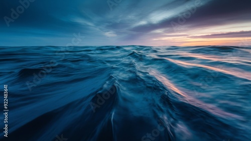 waves in the middle of the ocean. wallpaper 