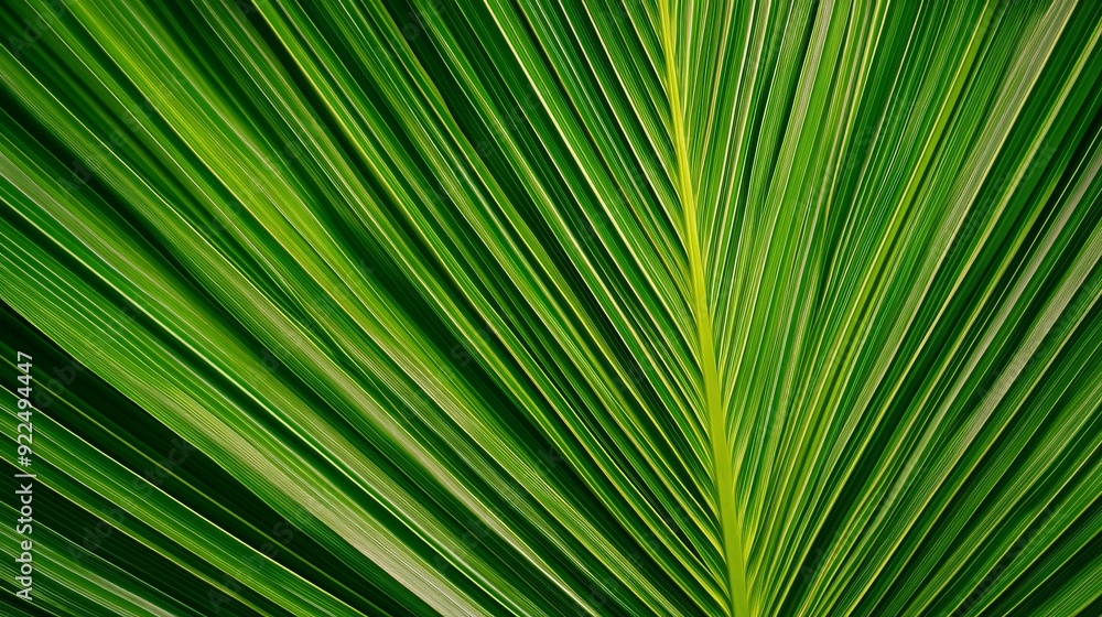 Vibrant Green Palm Leaves Vibrant Green Palm Leaves