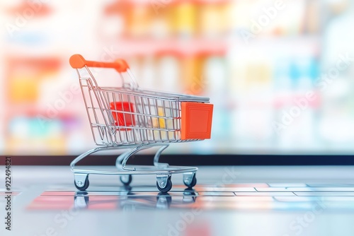 Wallpaper Mural A digital marketplace with filters for industry-specific products, symbolizing niche B2B e-commerce platforms, e-commerce, online B2B marketplaces Torontodigital.ca