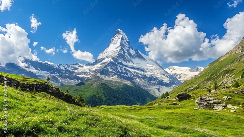 Fototapeta premium Majestic Mountain Landscape