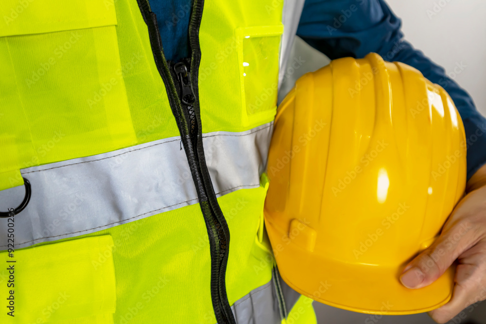 Engineers in protective clothing and helmets, safety comes first. Engineers in protective clothing and helmets, safety comes first.