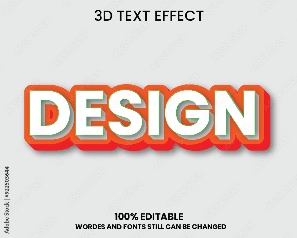 design 3d text effect editable text effect design 3d text effect editable text effect
