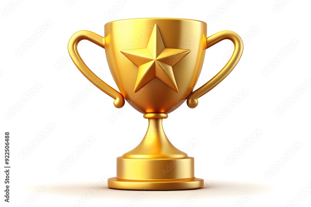 Vector illustration of gold shiny trophy
Vector illustration of gold shiny trophy