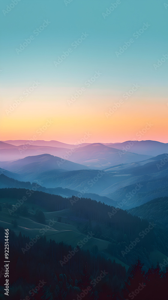 Photo Realistic Daytime and Twilight Hills: A Timelapse View of Hills with Whimsical Background, Perfect for Graphic Design Photo Realistic Daytime and Twilight Hills: A Timelapse View of Hills with Whimsical Background, Perfect for Graphic Design