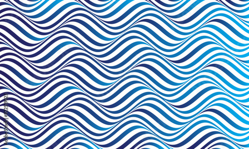 Abstract wavy background. Vector illustration stripes.
