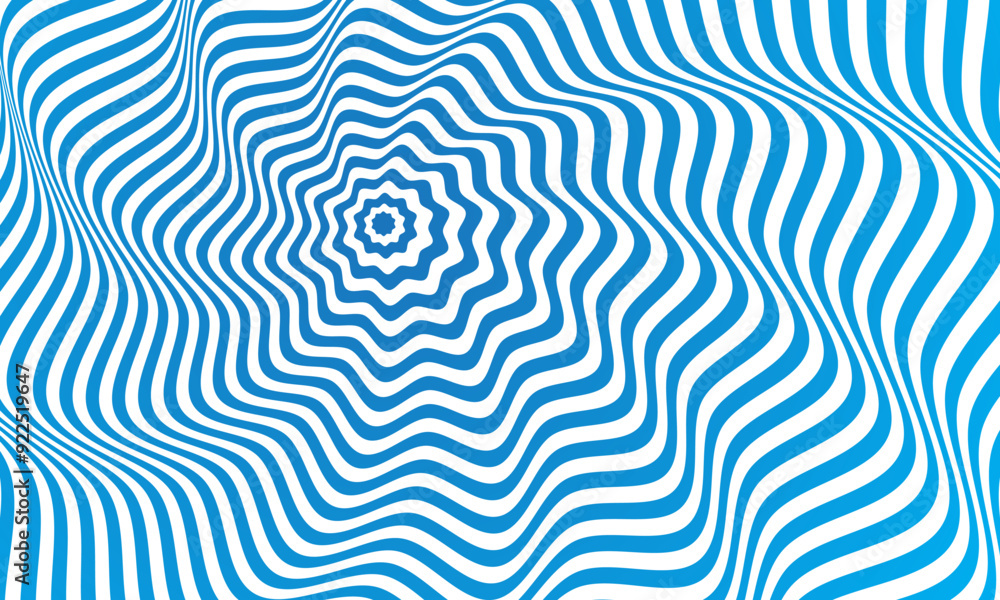 Naklejka premium abstract Optical art background design Vector illustration