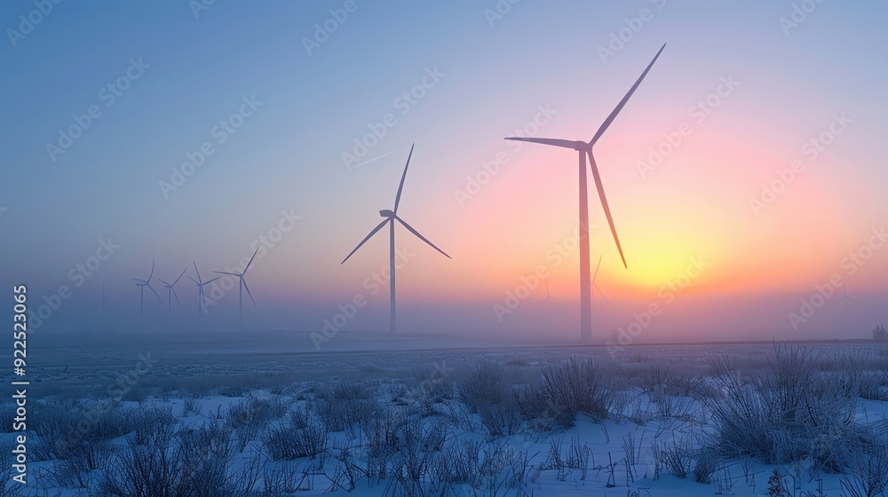 Eco-friendly wind turbines in a clear sky, more clarity with clear light and sharp focus, high detailed Eco-friendly wind turbines in a clear sky, more clarity with clear light and sharp focus, high detailed