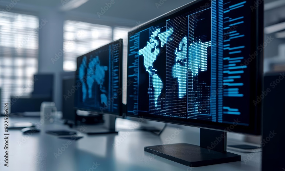Decentralized finance platform, holographic data charts, modern office setting, blockchain tools Decentralized finance platform, holographic data charts, modern office setting, blockchain tools