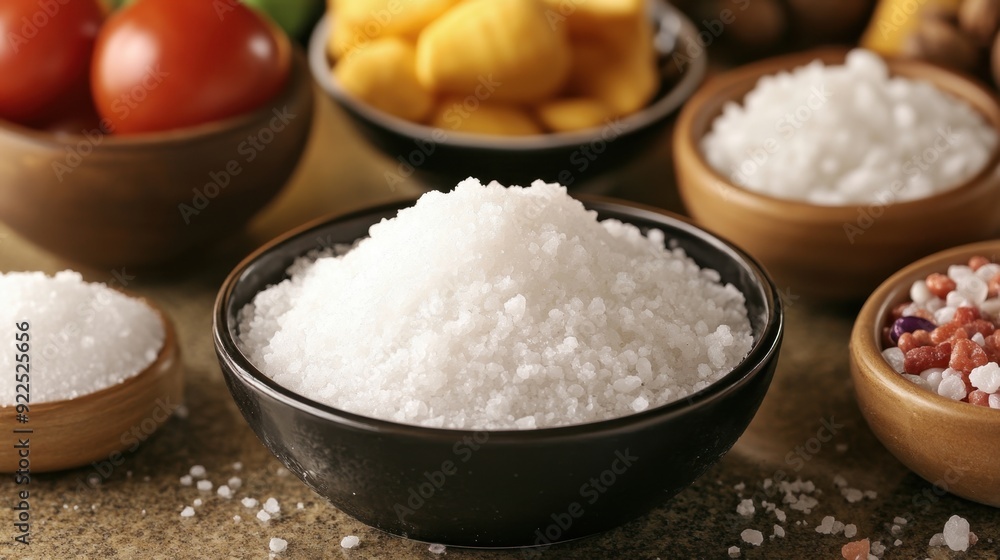 Graphic highlighting the high salt content in processed foods, displayed with a detailed infographic, emphasizing the importance of monitoring dietary sodium intake. Graphic highlighting the high salt content in processed foods, displayed with a detailed infographic, emphasizing the importance of monitoring dietary sodium intake.