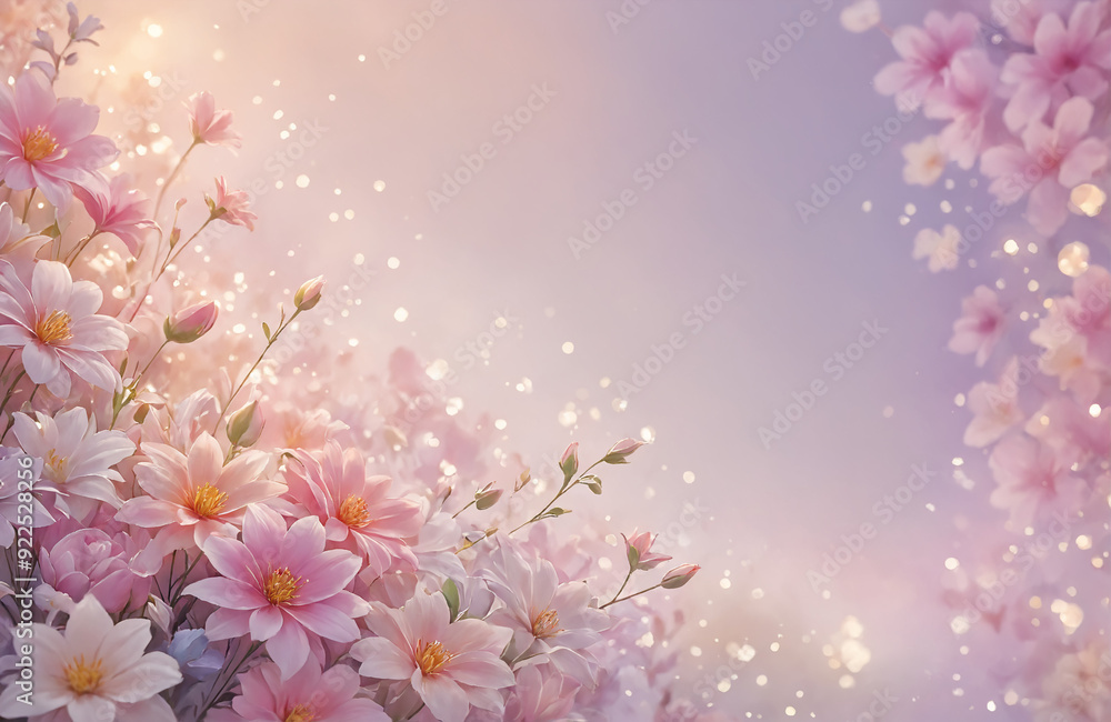 beautiful pastel colour flower and flower petals dreamy background beautiful pastel colour flower and flower petals dreamy background