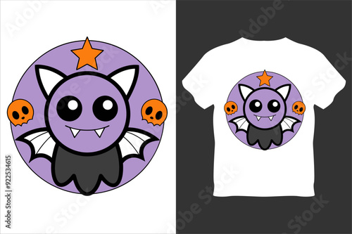 Spooky Halloween T-Shirt Vector Design Collection photo