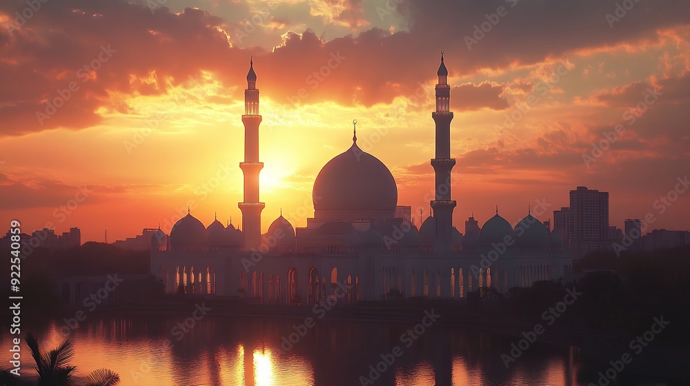 Obraz premium Islamic mosque