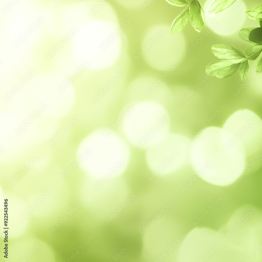Obraz premium spring green background