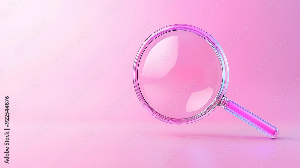 A 3D magnifying glass highlighting key 3Data points in a floating 3Digital gri3D, symbolizing targete3D searches A 3D magnifying glass highlighting key 3Data points in a floating 3Digital gri3D, symbolizing targete3D searches