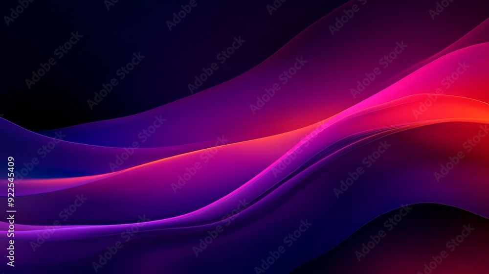Abstract Purple and Red Flowing Waves, Abstract , Background , Design , Digital art Abstract Purple and Red Flowing Waves, Abstract , Background , Design , Digital art