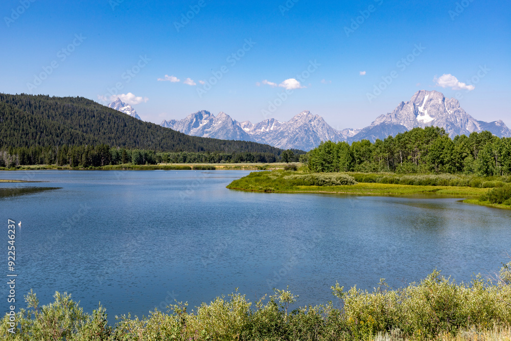 Naklejka premium Oxbow Bend Turnout, Grand Teton, Wyoming