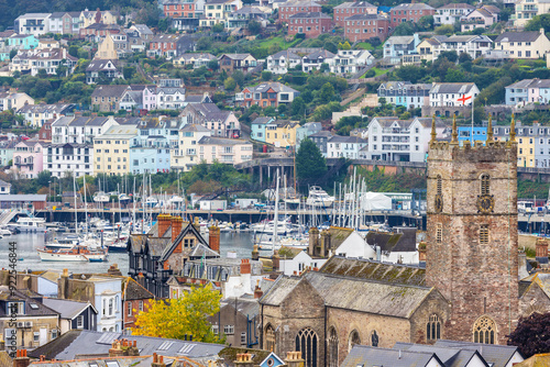Dartmouth and Kingswear townscapes. Devon, England