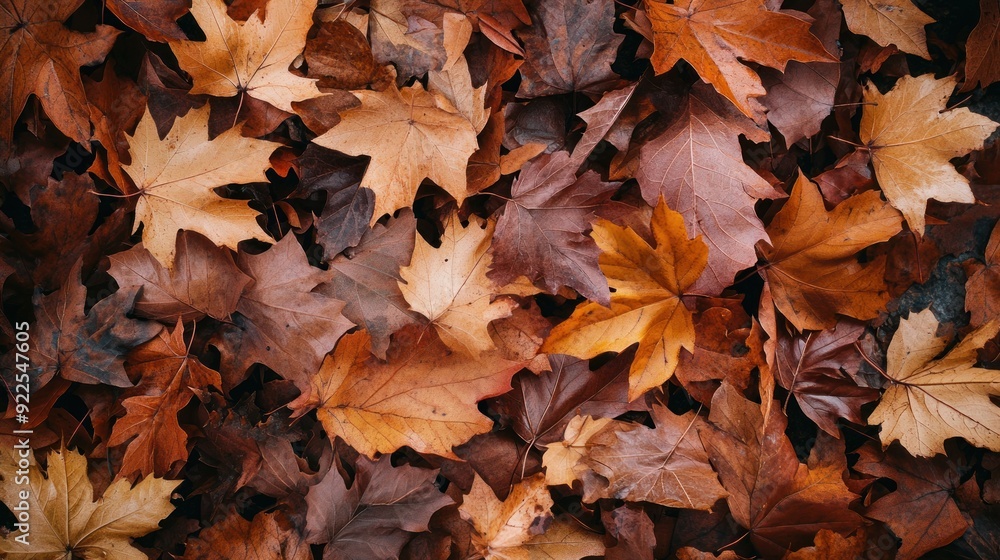Autumn Leaves Close-Up Autumn Leaves Close-Up