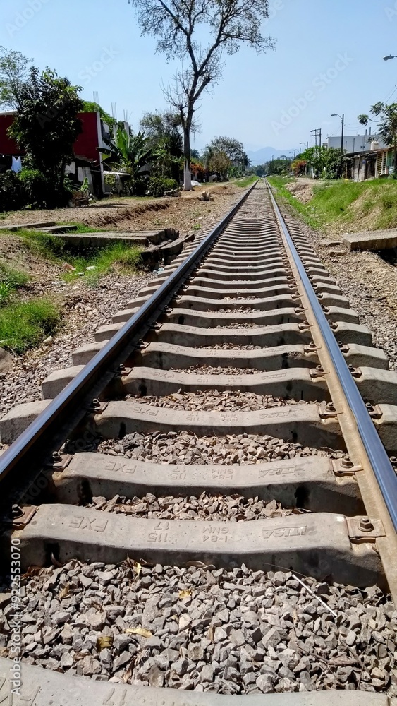 Fototapeta premium Vía de tren