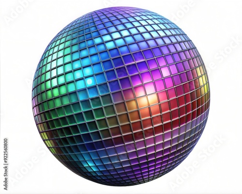 Reflective Hanging Retro Disco Ball Decoration: Event Decor for Night time Ambiance and Dance Floor Accessory, Featuring Sparkle and Glimmer for a Retro Celebration on the Dance Floor