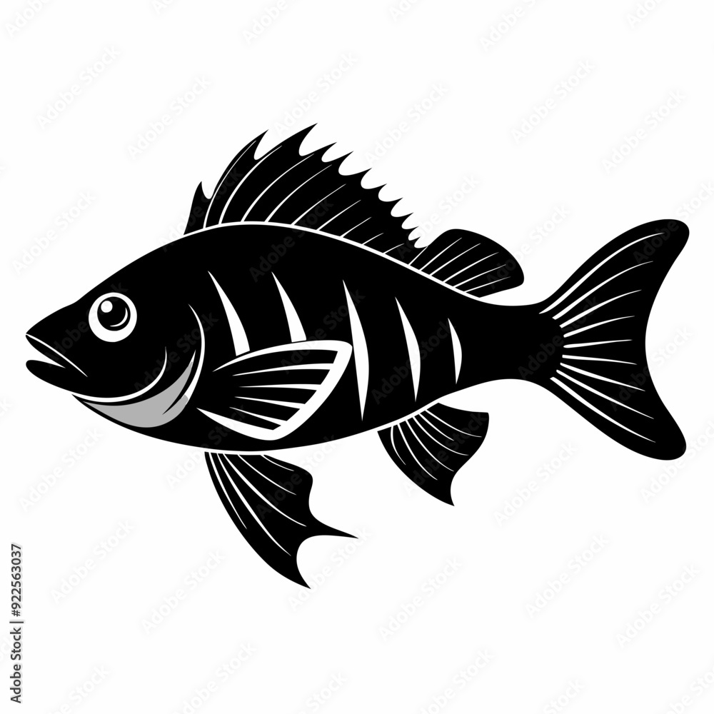 Perch Black silhouette Perch Black silhouette