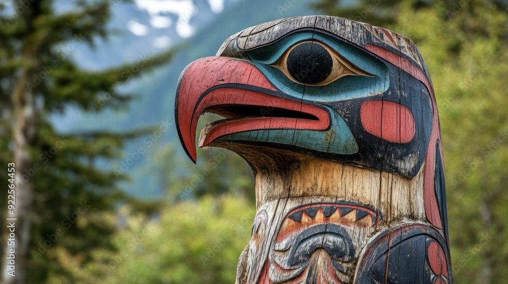 Eagle Totem Pole Eagle Totem Pole