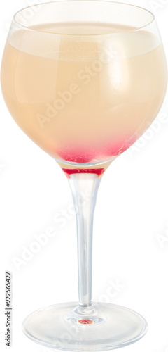 Transparent Hemingway Daiquiri, Bellini, French 75, drink cocktail high details - Ready to use Premium PNG Cutout isolated image